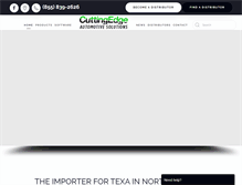 Tablet Screenshot of cuttingedgeautomotive.net